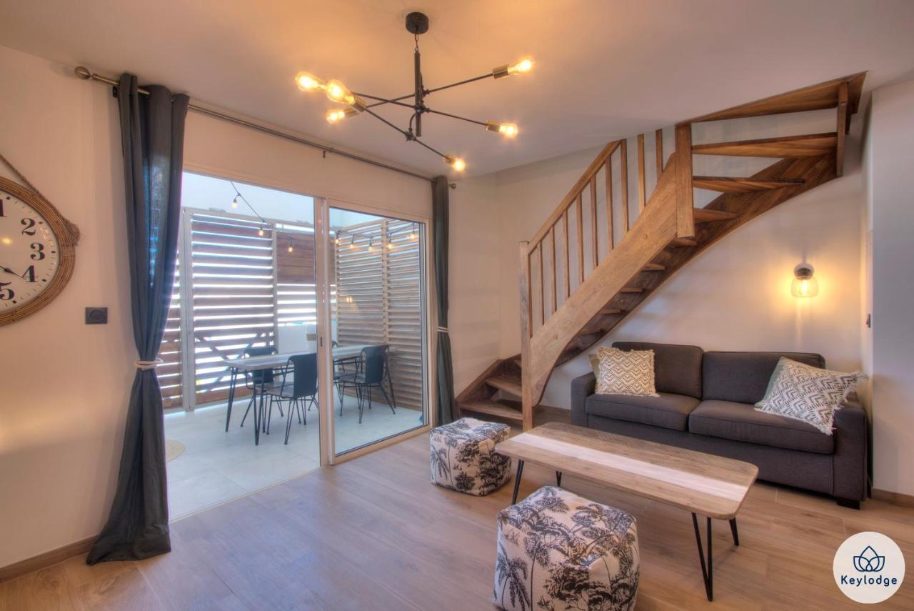 Apt - 4 pers - Petit Duc - Rénové - 44m² - Centre de Mont Rocquefeuil - Saint-Gilles-les-Bains Exterior foto
